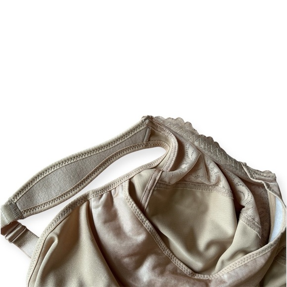 Glamorise bra beige with lace women’s size 44DD - Picture 7 of 12